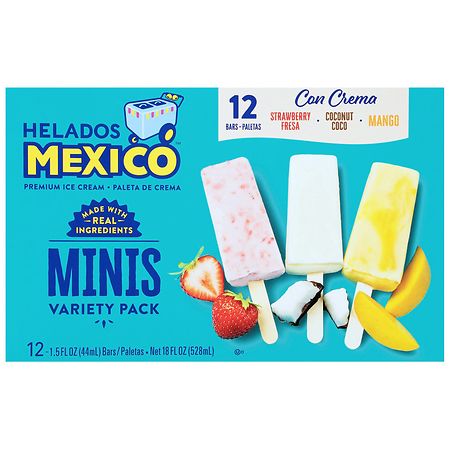 Helados Mexico Ice Cream Minis Variety Pack