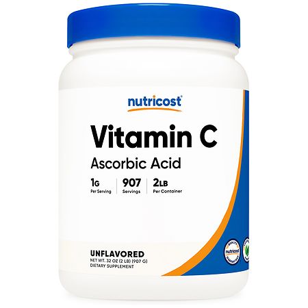 Nutricost Vitamin C Powder Unflavored