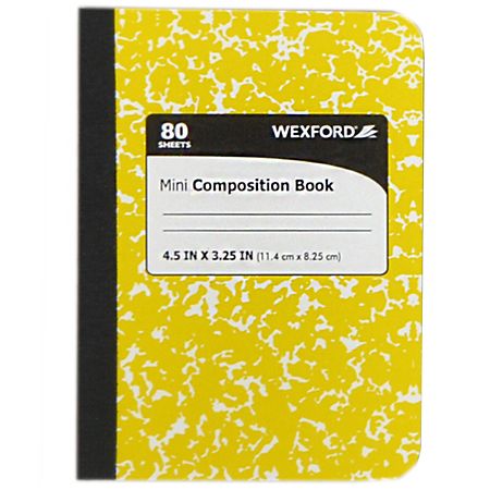Wexford Mini Composition Book Assorted