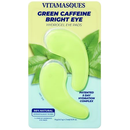 Vitamasques Green Caffeine Brightening Eye Pads