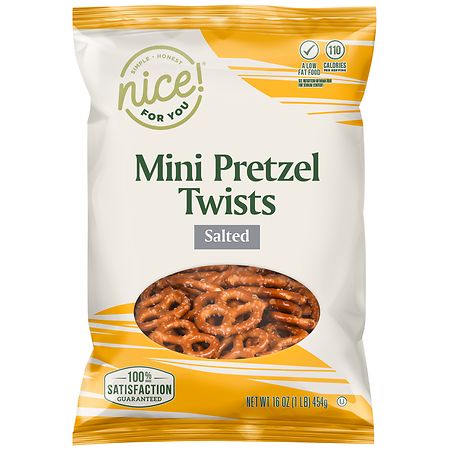 Nice! Mini Pretzel Twists Salted