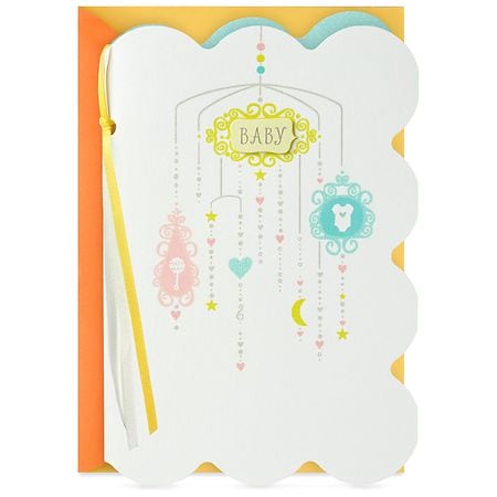 Hallmark Baby Shower Card (Sweet Baby Dreams Will Soon Come True) E62