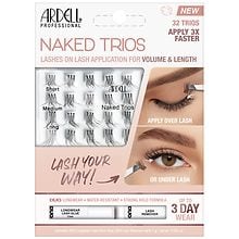 Ardell Naked Trios Lashes Black Walgreens