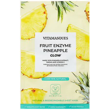 Vitamasques Enzyme Pineapple Sheet Mask