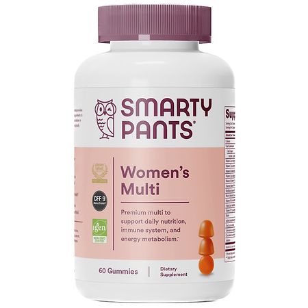 SmartyPants Premium Women's Multivitamin Gummies Orange Creme