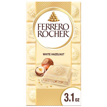 Ferrero Rocher Candy Bar White Hazelnut