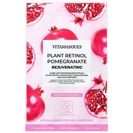 Vitamasques Retinol Pomegranate Sheet Mask