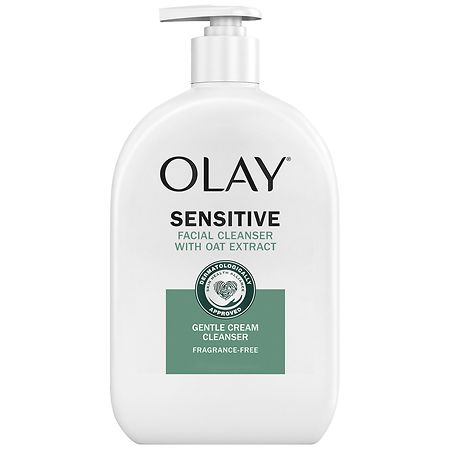 Olay Sensitive Facial Cleanser Oat Extract