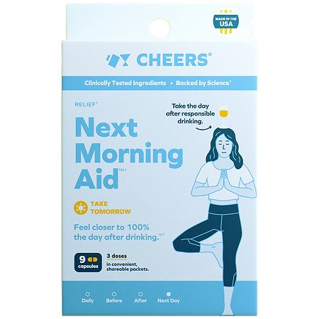 Cheers Relief Next Morning Aid