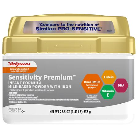 Walgreens Sensitivity Premium Infant Formula with Iron 22.5 oz
