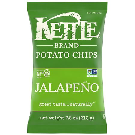 Kettle Brand Kettle Potato Chips Jalapeno