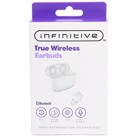 Infinitive True Wireless Earbuds White