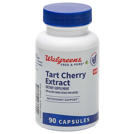 Walgreens Tart Cherry Extract Supplement 1200mg for Antioxidant Support