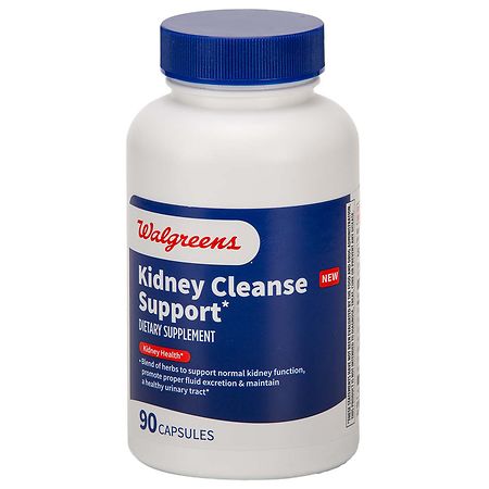 Walgreens Kidney Cleanse Support Supplement Capsules