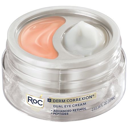 RoC Derm Correxion Dual Eye Cream Advanced Retinol & Peptides Fragrance-Free