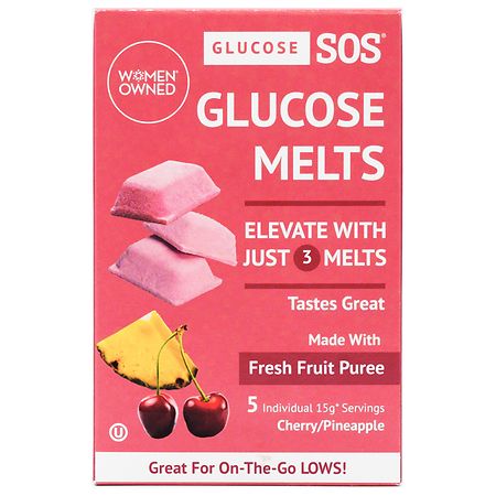Glucose SOS Oral Melts Cherry/  Pineapple
