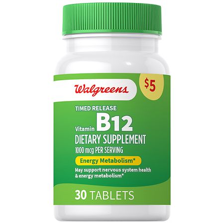 Walgreens Vitamin B12 Tablets (30 days)