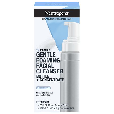 Neutrogena Gentle Foaming Facial Cleanser Fragrance-Free