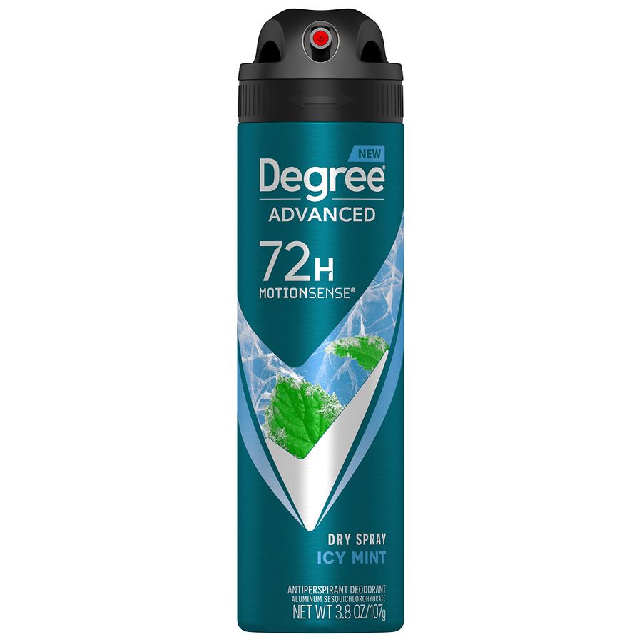 Degree Men Antiperspirant Deodorant Dry Spray Icy Mint Walgreens