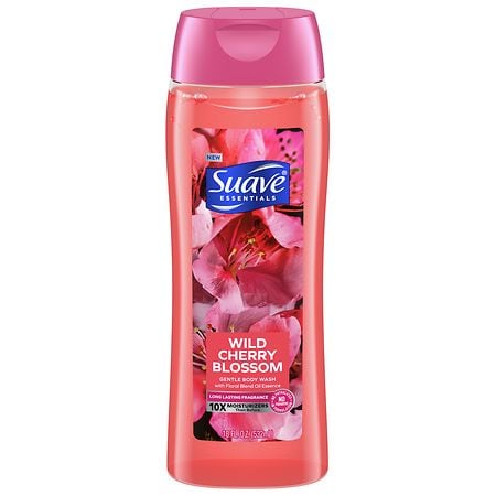 Suave Essentials Body Wash Wild Cherry Blossom