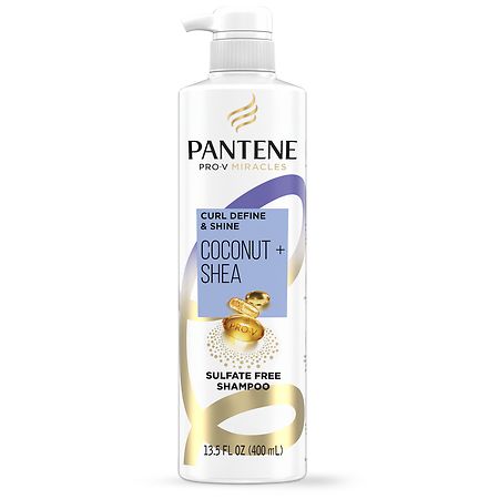Pantene Pro-V Miracles Curl Define & Shine Coconut + Shea Sulfate-Free Shampoo