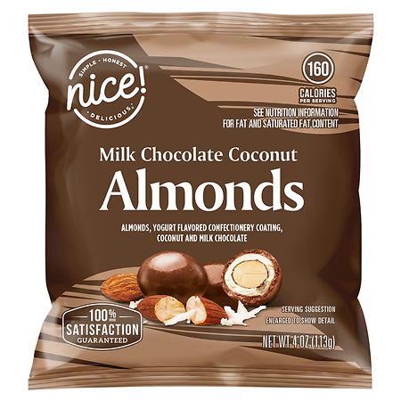 Nice! Almonds Milk Chocolate Coconut