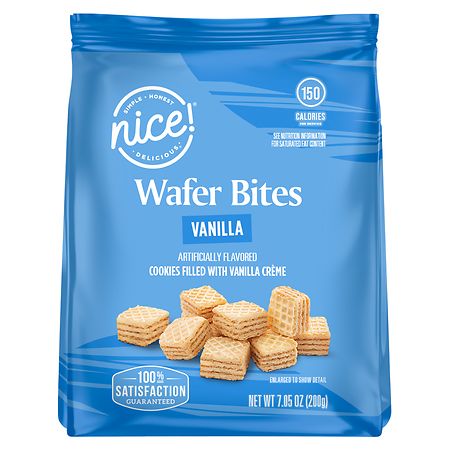Nice! Wafer Bites Vanilla