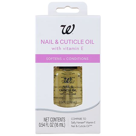 Walgreens Beauty Nail + Cuticle Oil With Vitamin E