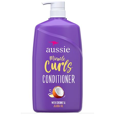 Aussie Miracle Curls with Coconut Oil, Paraben Free Conditioner