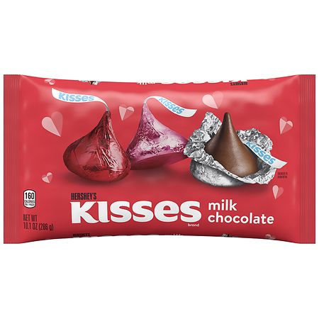 Hershey's Kisses Milk Chocolate Candy Bag