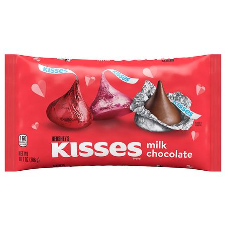 Hershey's Kisses Milk Chocolate Candy Bag