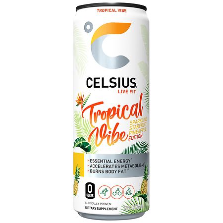 Celsius Live Fit Energy Drink Tropical Vibe