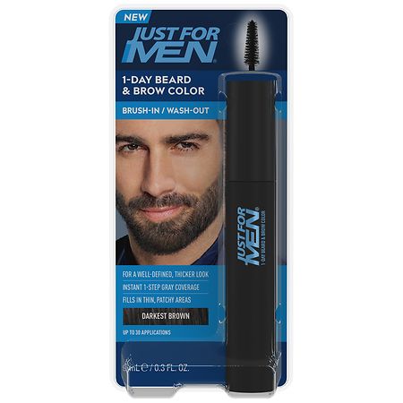 Just For Men 1-Day Beard & Brow Color Darkest Brown