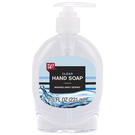 Walgreens Clear Liquid Hand Soap Fresh Scent