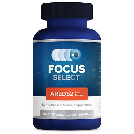 Walgreens Focus Select AREDS2-Based Formula Softgels