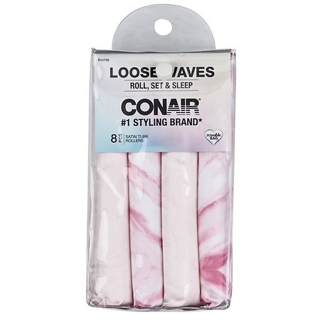 Conair Loose Waves Rollers Pink