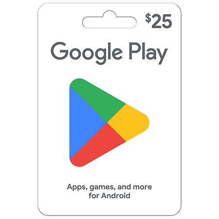 Google Play Gift Card $25
