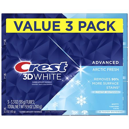 Crest 3D White Advanced Toothpaste Arctic Fresh