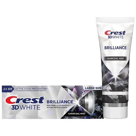 Crest 3D White Brilliance Charcoal Whitening Toothpaste