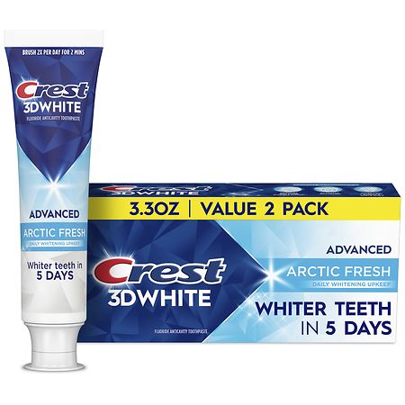 Crest 3D White Teeth Whitening Toothpaste