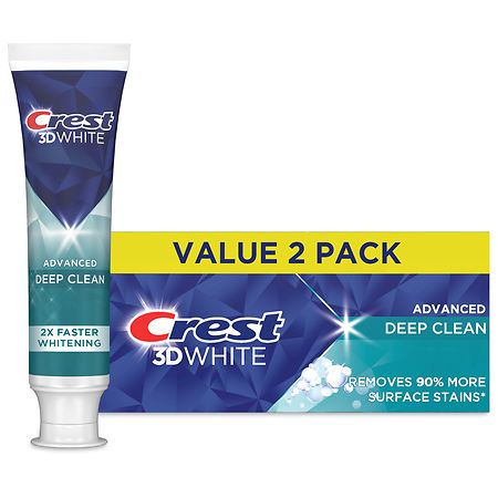 Crest 3D White Advanced Deep Clean Toothpaste