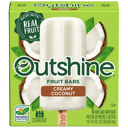 Outshine Fruit Bars Creamy Coconut