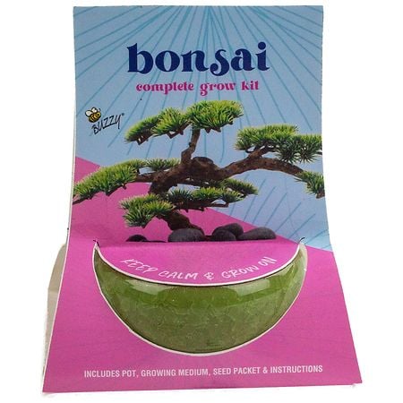 Buzzy Bonsai Ceramic Grow Kit Green