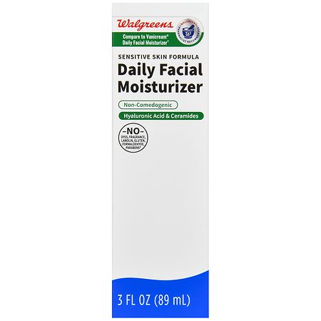 Walgreens Sensitive Skin Formula Daily Facial Moisturizer