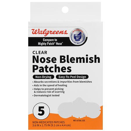 Walgreens Nose Blemish Patches Clear