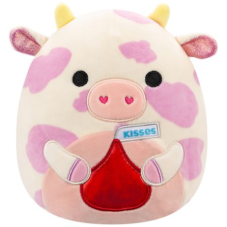 Squishmallows Evangelica Hershey's Kisses Cow 8 Inch Pink
