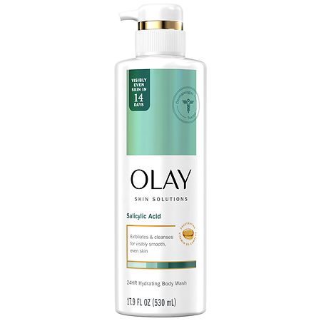 Olay 24 Hour Hydrating Body Wash, Salicylic Acid