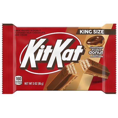 Kit Kat Wafer King Size Candy Bar Chocolate Frosted Donut