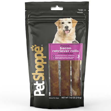 PetShoppe Premium Retreiver Rolls Bacon