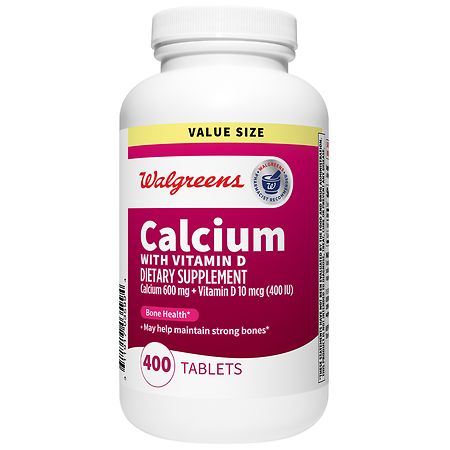 Walgreens Calcium with Vitamin D Tablets
